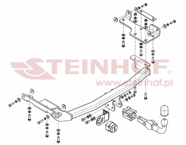 Trekhaak Nissan Note 2006-2013