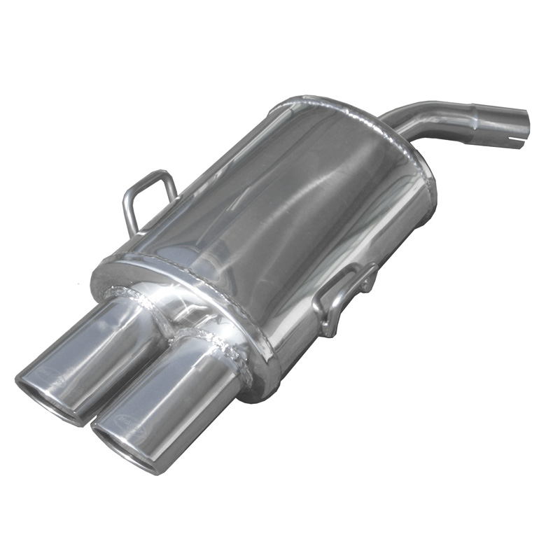 100% Inox Sport Exhaust  BMW 3-Series E36 325i/328i 1992- 1992- 2x90x70mm