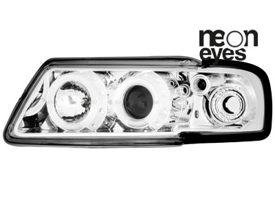 Koplampen Audi A3 8L 96-00 Angel Eyes Ice CCFL