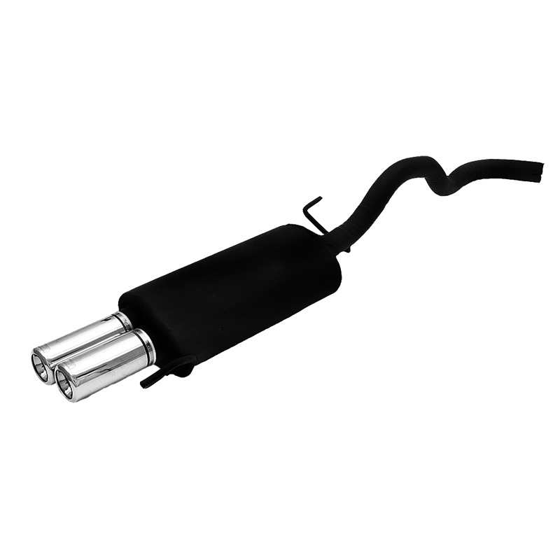 Sport exhaust  Volkswagen Polo 6N HB 1.0i 33/37kW/1.3i 44kW/1.4i 40/44/55kW/1.6i 55kW/1.9D 47kW 1995-2001 2x 80mm