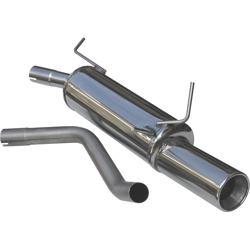 100% Inox Sport Exhaust  Renault Megane Coupe 2.0 16v (147HP) 1996- 102mm