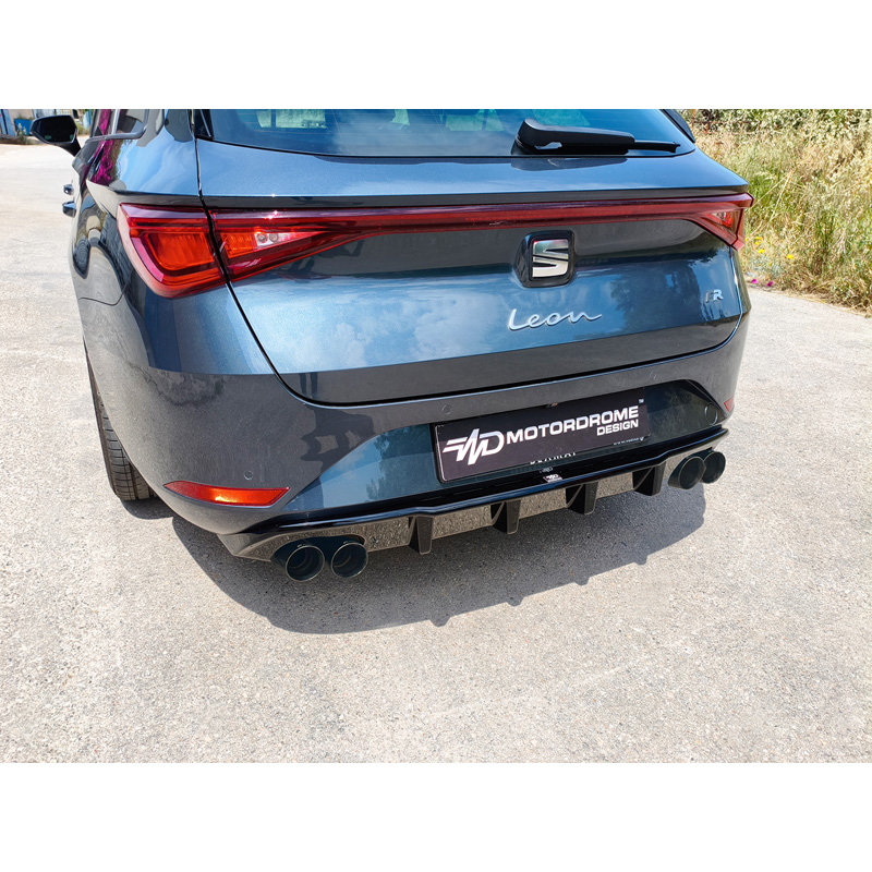 Motordrome Rear Diffuser  Seat Leon IV (KL8) Sportstourer FR 2020- (ABS)