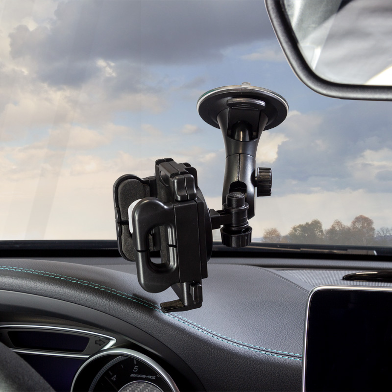 Universal Smartphone/Navigation Holder with suction cup 40-120mm
