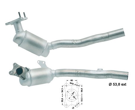 Ford SCORPIO 2.9i V6 24V 2935 cc 152 Kw / 207 cv Magnaflow CAT B