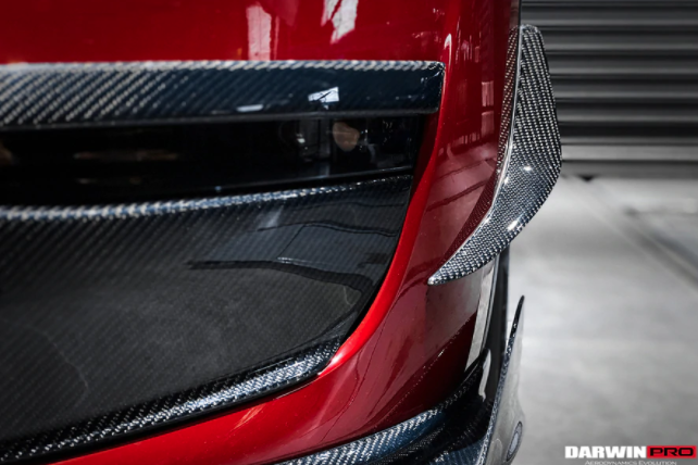 Tesla Model Y IMP Style Carbon Fiber Canards 2020-2022