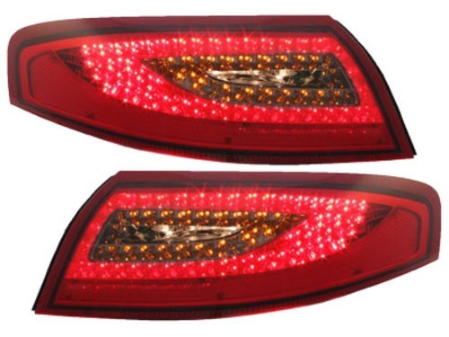 Achterlichten LED Porsche 911 / 996 97-06 Rood/smoke