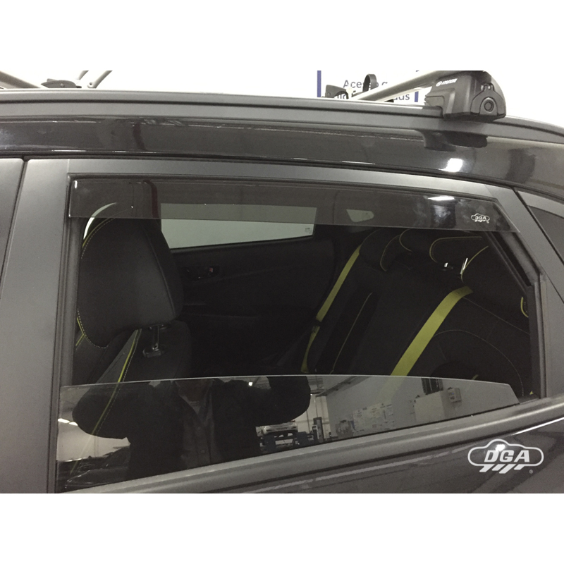 DGA Wind Deflectors (Rear)  Hyundai Kona 2017-2023 (2-pieces)