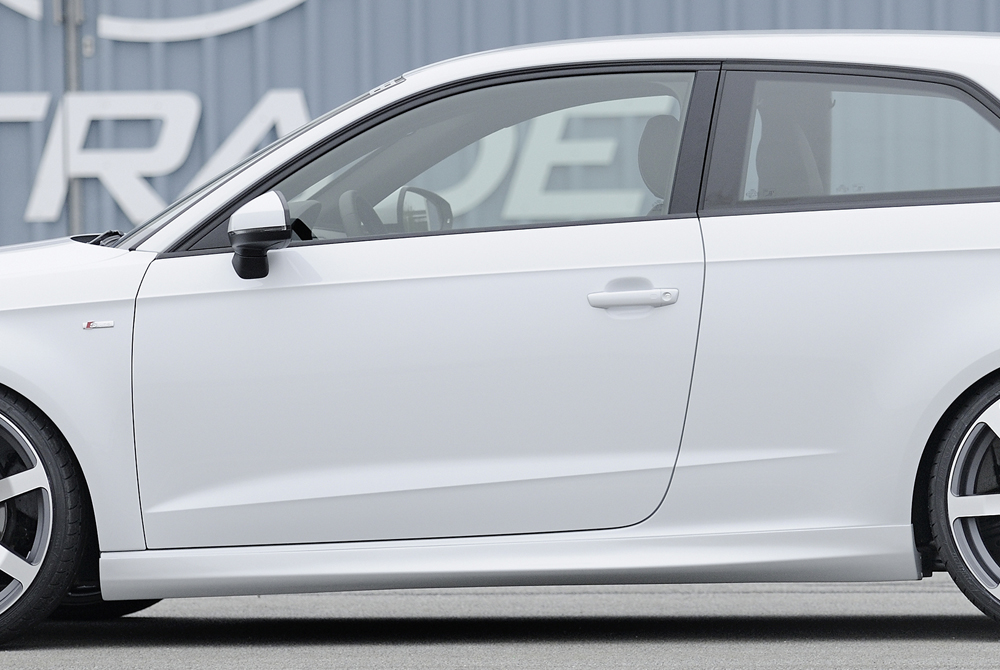 Zijskirts Rieger Audi A3 8V Sedan S-line