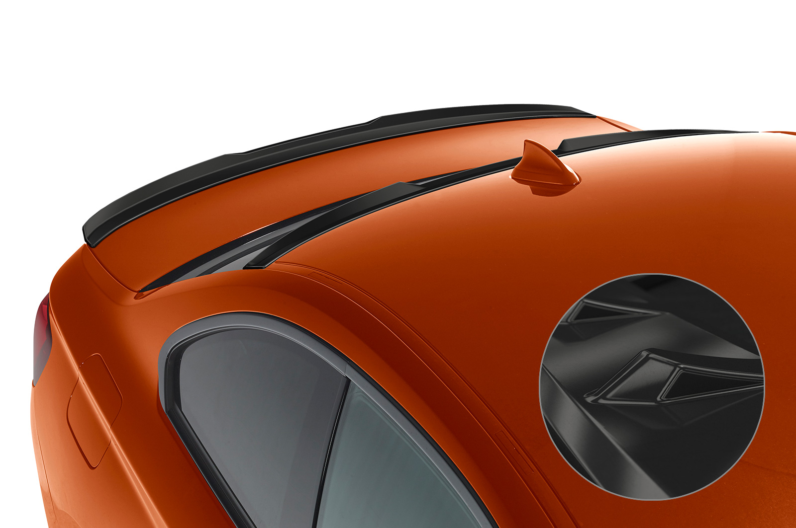 Spoiler BMW 2er (F22/F23) Coupe en Cabrio CSR glans Zwart