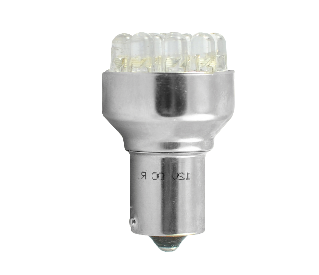 M-tech L035 BA15S G18 12v 19x 3mm LED wit