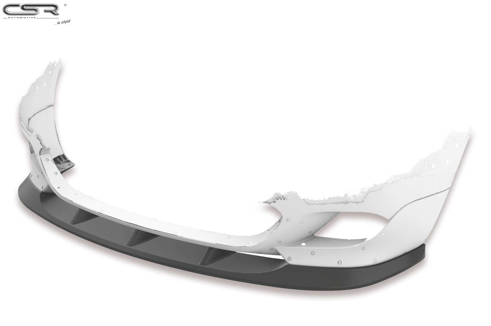 Voorspoiler BMW 5-Serie E60/E61 Glans Zwart