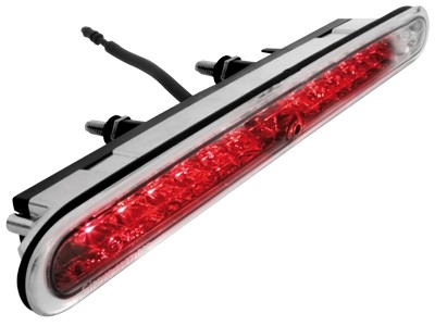 3e remlicht Peugeot 206 LED met 14 leds chroom
