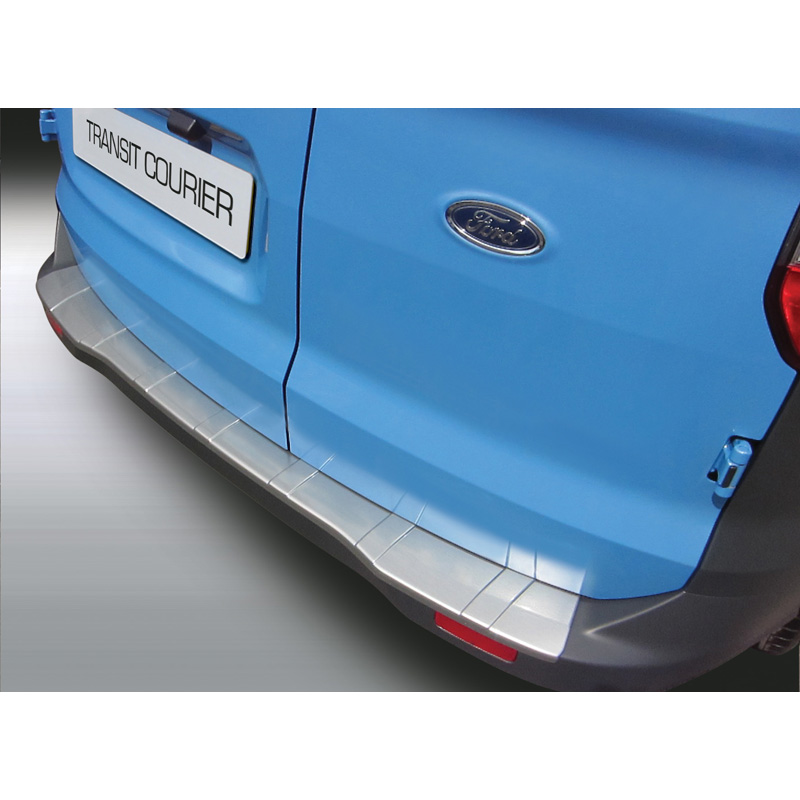 ABS Rear bumper protector  Ford Transit/Tourneo Courier 7/2014- Black