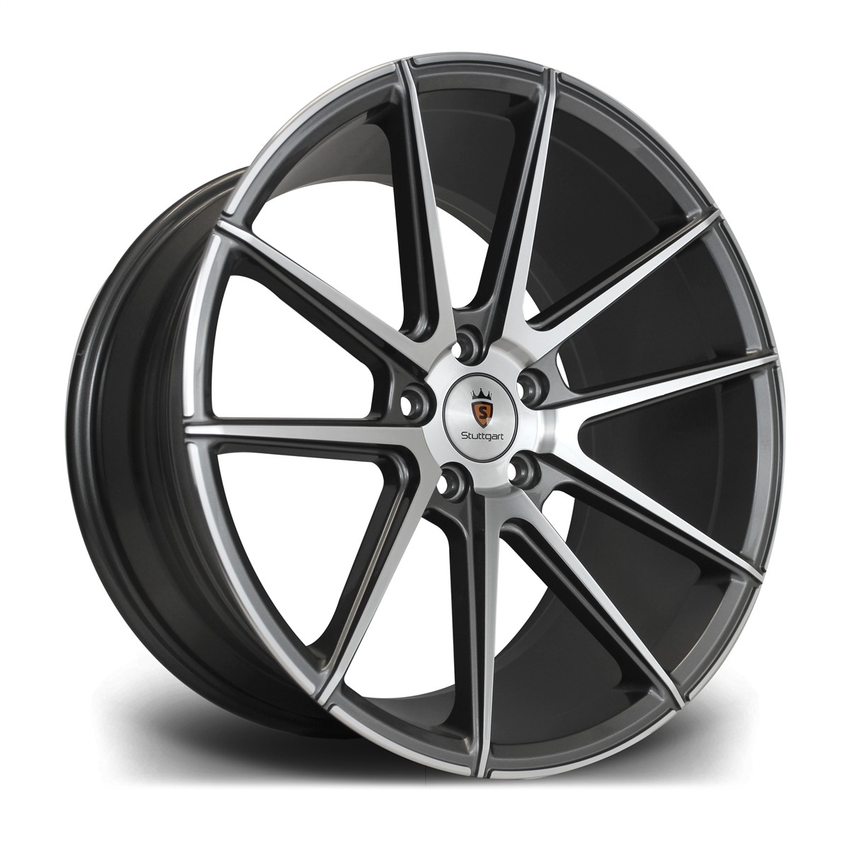 STUTTGART ST9 9.5x19 5X112 ET40 MATT GUNMETAL Wheels