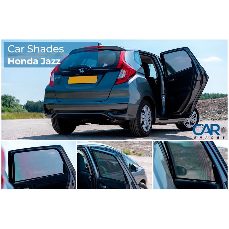 Set Car Shades (rear side doors)  Honda Jazz IV 2015-2020 (2-pieces)