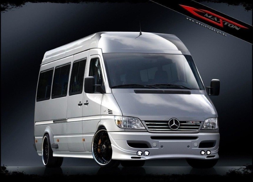 Voorbumper Mercedes Sprinter Mk1 Maxton Design 1