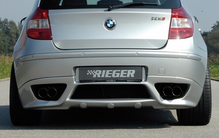 Achterbumper Diffusor BMW E87 Rieger