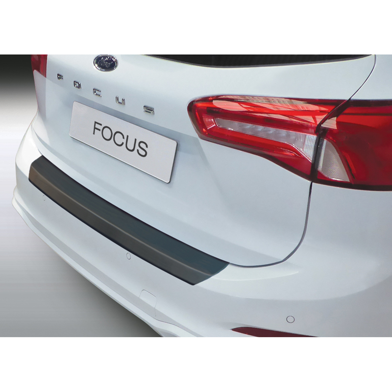 ABS Rear bumper protector  Ford Focus IV Wagon 9/2018- Black