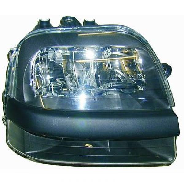 Koplamp links DOBLO 01-05 DEPO H1+H7