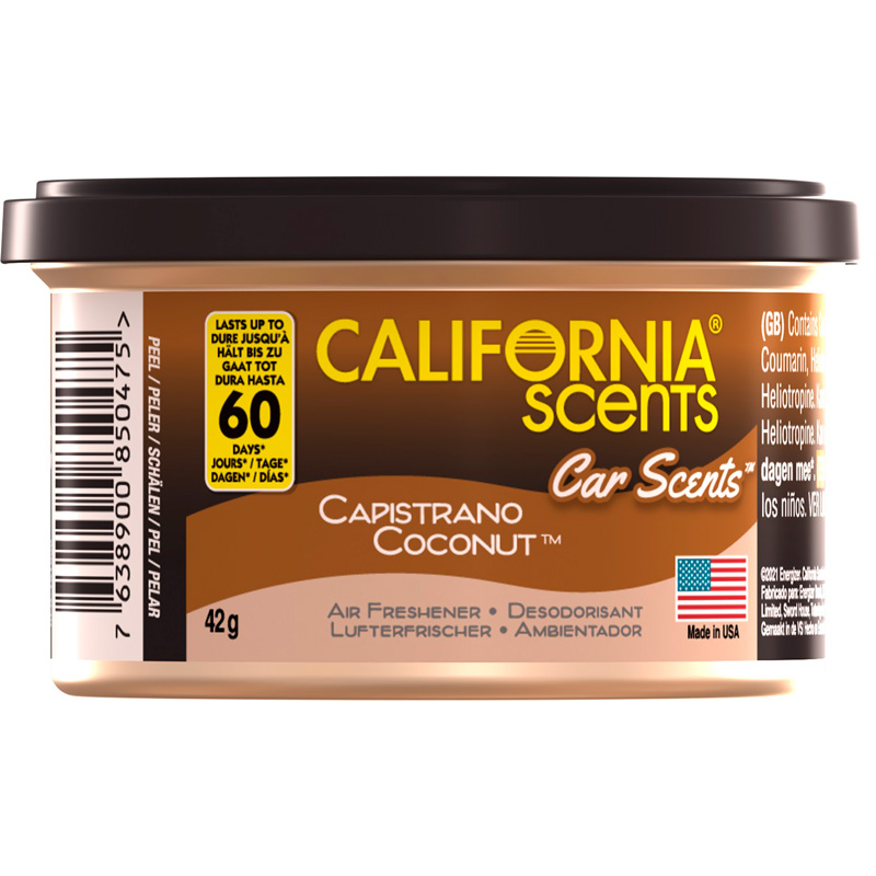 California Scents Air freshener - Capistrano Coconut - Can 42gr