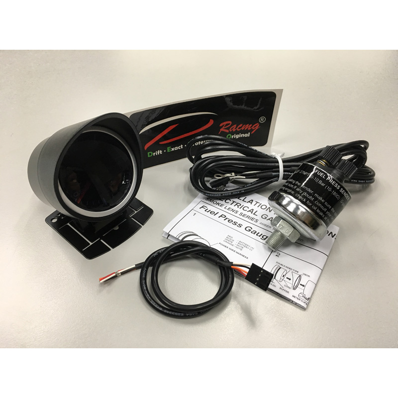 Depo Racing WA-Series Instrument - Benzinedruk 0,0>6,0 bar - 52mm
