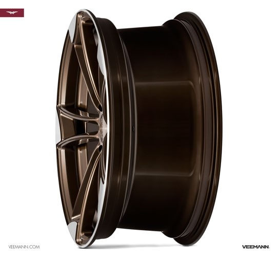 Veemann VM1 20X9 5X112 ET25 CRYSTAL-BRONZE-MACHINED-POLISHED Vel