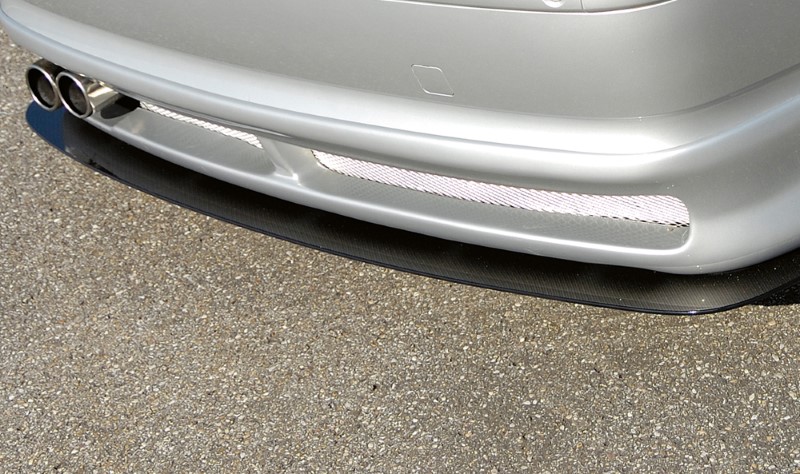 Spoilerzwaard Carbon voor Achterbumper Diffusor BMW E39 niet M-techniek R