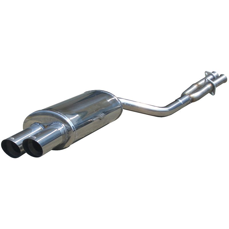 100% Inox Sport Exhaust  BMW 3-Series E36 325i/328i 1992- 1992- 2x80mm Racing
