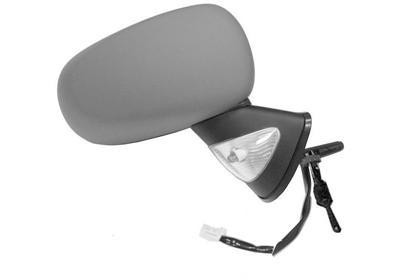 spiegel, bol glas, met temp sensor, van binnenuit verstelb, wit