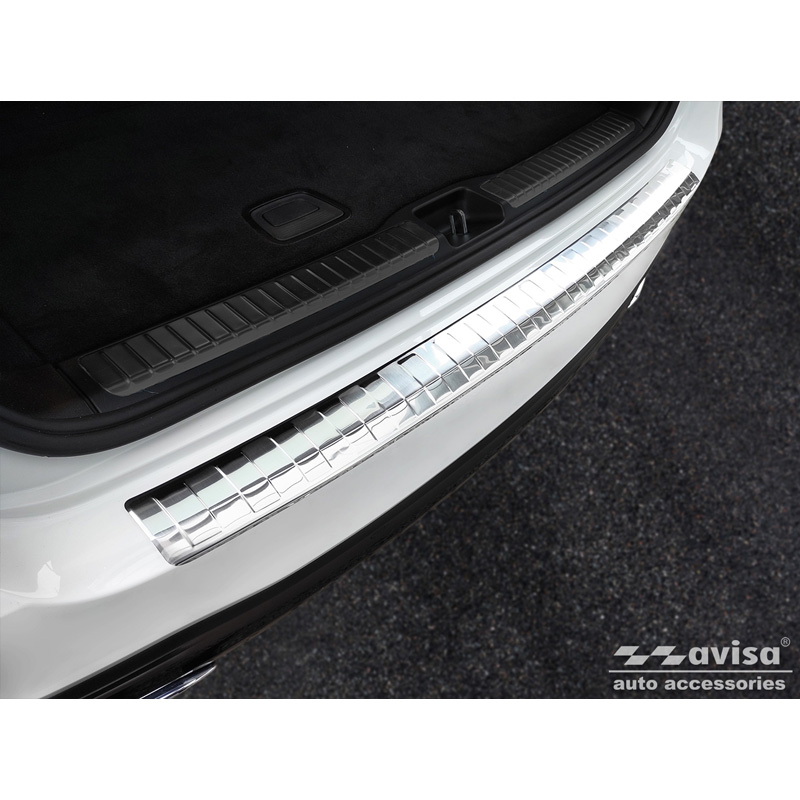 RVS Achterbumperprotector  Mercedes GLS II (X167) 2019-2023 & FL 2023- 'Ribs'