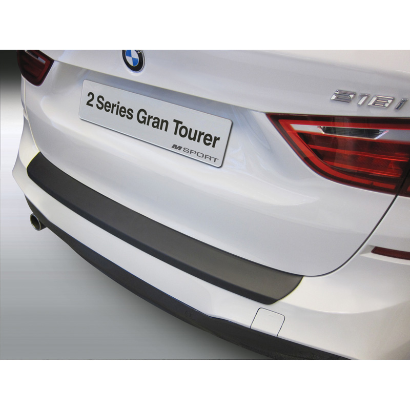 ABS Rear bumper protector  BMW 2-Series F46 Gran Tourer 'M-Sport' 6/2015- Black