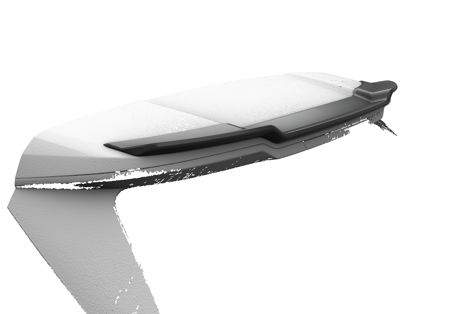 Spoiler BMW X1 / iX1 U11 CSR Glans Zwart