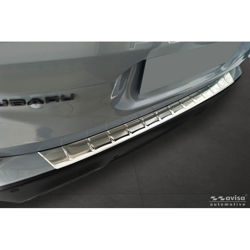 Avisa Stainless Steel Rear bumper protector  Subaru Forester (SL) 2025- 'Ribs'