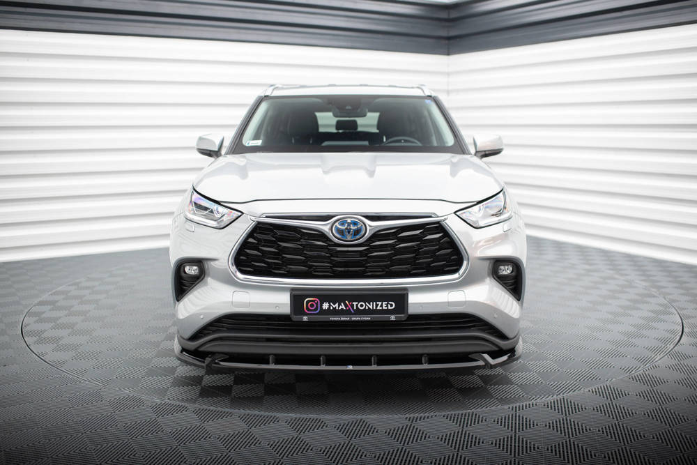 Voorspoiler Toyota Highlander Maxton Glans Zwart