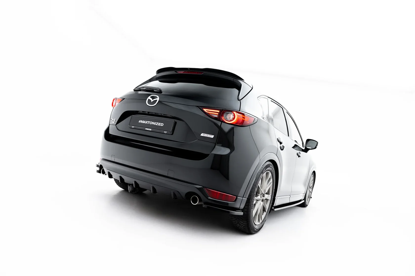Zijdiffuser Mazda CX-5 Mk2 Glans Zwart