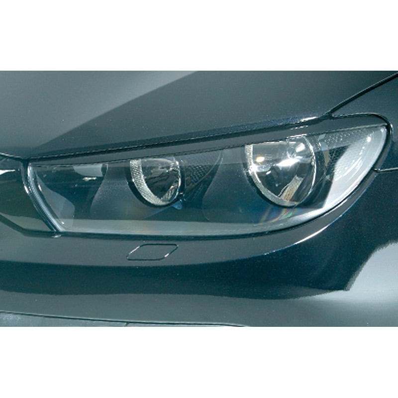 Koplampspoilers  Volkswagen Scirocco 2008- (ABS)