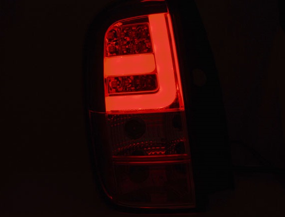 Tail Lights Dacia Duster Tube LED 11- Black