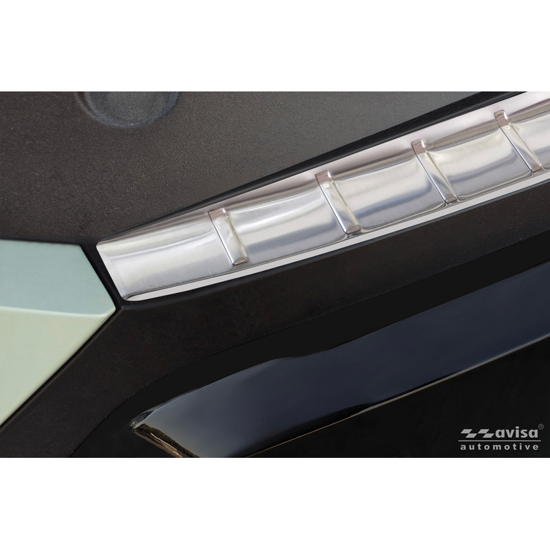 Avisa Stainless Steel Rear Bumper Protector  KIA EV3 GT 2024- - Silver - 2-pieces
