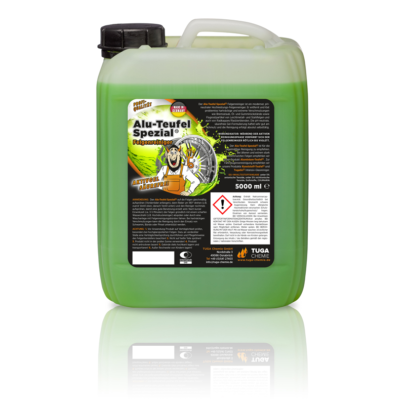 Alu-Teufel Spezial Wheel Cleaner - Green - 5000ml - Test winner!