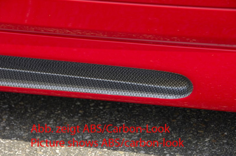 Zijskirts Audi A4 8E Rieger met uitsnede