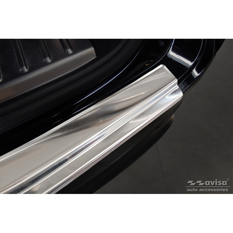 Stainless Steel Rear bumper protector  Porsche Cayenne III 2017-