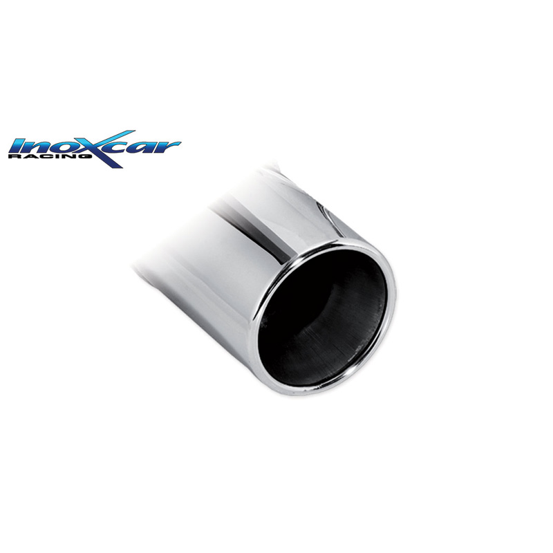 100% Inox Double sport exhaust  Abarth 695 180hp 2009- 1x102mm