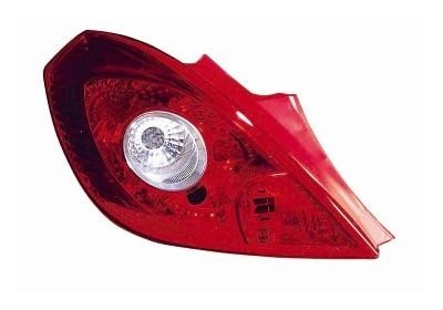 achterlicht, zonder fittingdeel, 3 drs, links Opel Corsa D, 2011
