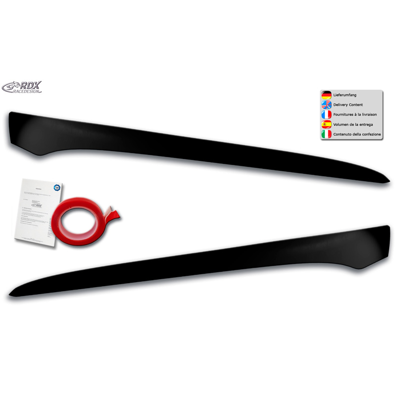 Koplampspoilers  BMW 3-Serie E92/E93 Coupé/Cabrio 2010-2013 (ABS)