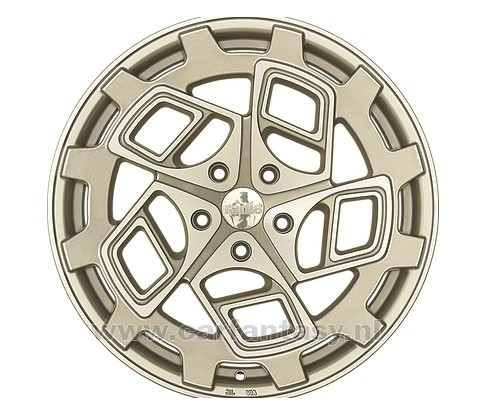 RADI8 CM9 8.5x18 5x100 35 Matte Silver / Machine Face 66,6 Velge