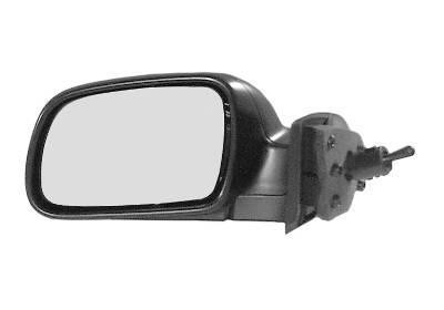 spiegel, bol glas, met temp sensor, rechts Peugeot 307, 2005-200