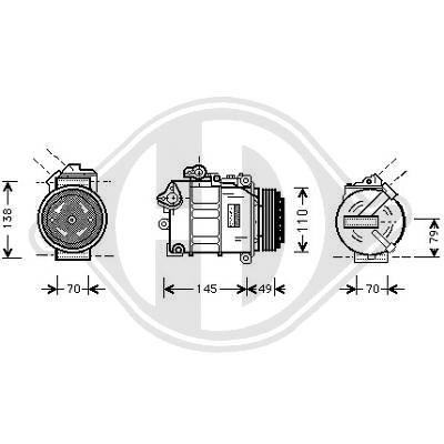 Compressor BMW E39 95-00