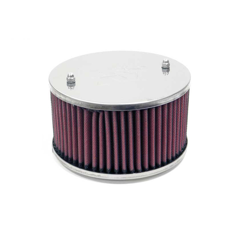 K&N carburateur luchtfilter rond  SU/SU Hitachi 1.5'' HS4/HIF4/HIF38, middengat, Montagehoogte 85mm (56-9095)