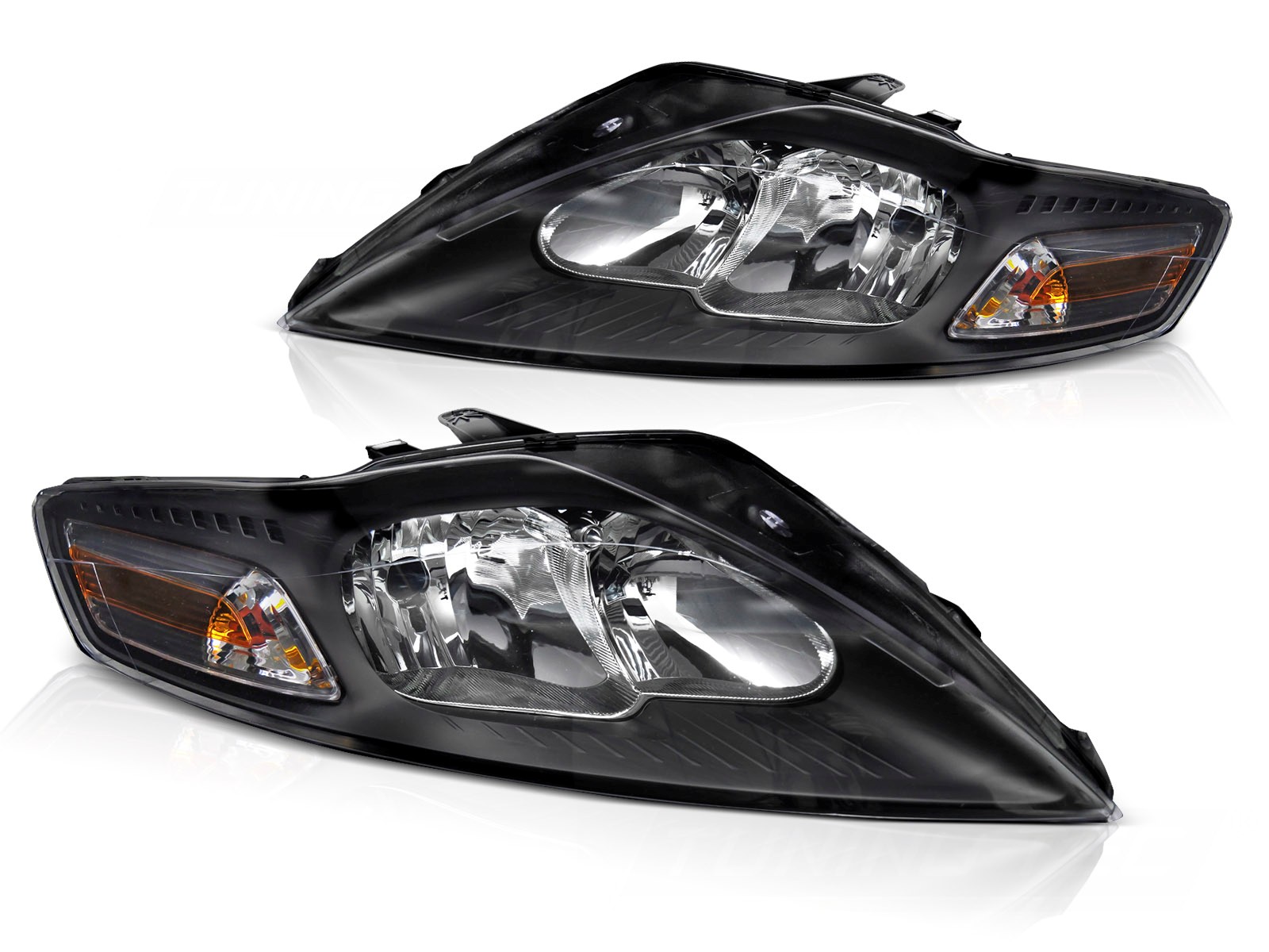 Koplampen Ford Mondeo 11–14 Zwart
