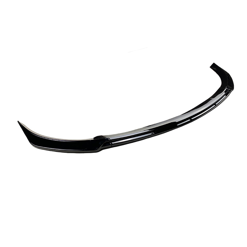 Front spoiler lip  Tesla Model Y 2019- (Glossy Black ABS)